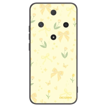 Picasee fekete szilikon tok az alábbi mobiltelefonokra Honor Magic6 Lite 5G - Honey Blossom