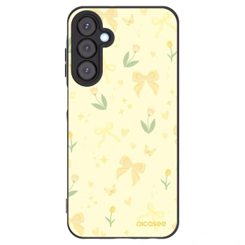 Picasee fekete szilikon tok az alábbi mobiltelefonokra Samsung Galaxy A25 A256B 5G - Honey Blossom