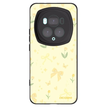 Picasee fekete szilikon tok az alábbi mobiltelefonokra Honor Magic6 Pro - Honey Blossom