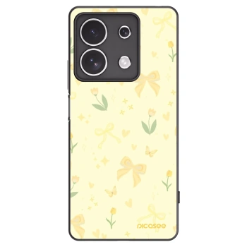 Picasee fekete szilikon tok az alábbi mobiltelefonokra Xiaomi Redmi Note 13 4G - Honey Blossom