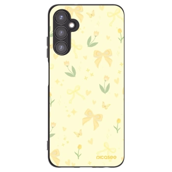 Picasee fekete szilikon tok az alábbi mobiltelefonokra Samsung Galaxy A05s A057G - Honey Blossom