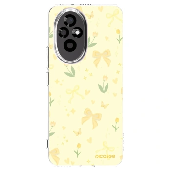 Picasee átlátszó szilikon tok az alábbi mobiltelefonokra Honor 200 5G - Honey Blossom