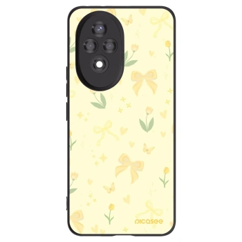 Picasee fekete szilikon tok az alábbi mobiltelefonokra Honor 200 Pro 5G - Honey Blossom