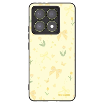 Picasee fekete szilikon tok az alábbi mobiltelefonokra Xiaomi 14T - Honey Blossom