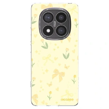 Picasee átlátszó szilikon tok az alábbi mobiltelefonokra Xiaomi Redmi Note 14 Pro+ 5G - Honey Blossom