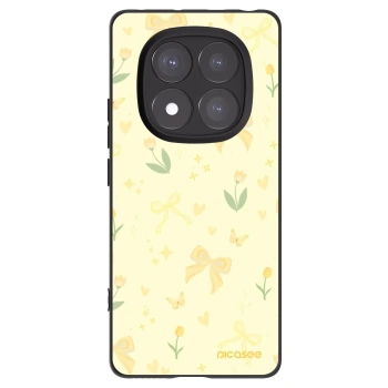 Picasee fekete szilikon tok az alábbi mobiltelefonokra Xiaomi Redmi Note 14 Pro 5G - Honey Blossom