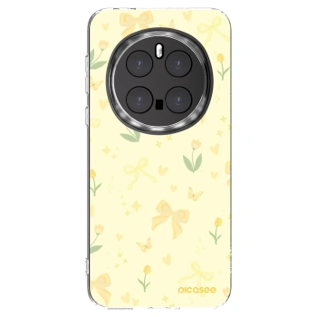 Picasee átlátszó szilikon tok az alábbi mobiltelefonokra Honor Magic7 Pro 5G - Honey Blossom