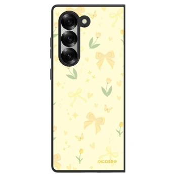 Szilikon tok erre a típusra Samsung Galaxy Z Fold6 5G - Honey Blossom