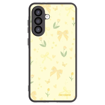 Picasee fekete szilikon tok az alábbi mobiltelefonokra Samsung Galaxy A26 5G A266B - Honey Blossom