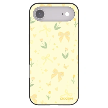 Picasee fekete szilikon tok az alábbi mobiltelefonokra Apple iPhone Air - Honey Blossom