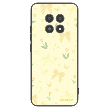Picasee fekete szilikon tok az alábbi mobiltelefonokra Realme 12X - Honey Blossom