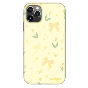 Szilikon tok erre a típusra Apple iPhone 11 Pro - Honey Blossom