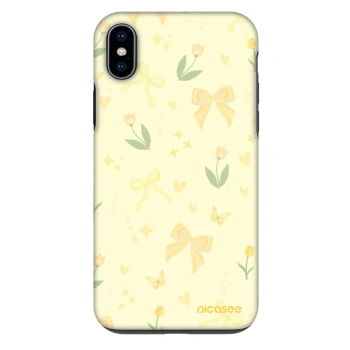 Szilikon tok erre a típusra Apple iPhone XS Max - Honey Blossom