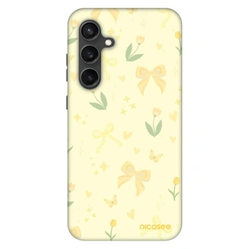 Szilikon tok erre a típusra Samsung Galaxy S24 FE S721B - Honey Blossom