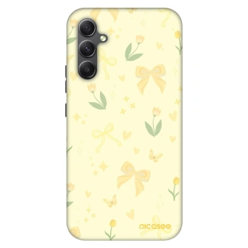 Szilikon tok erre a típusra Samsung Galaxy A34 5G A346B - Honey Blossom