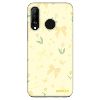 Szilikon tok erre a típusra Huawei P30 Lite - Honey Blossom