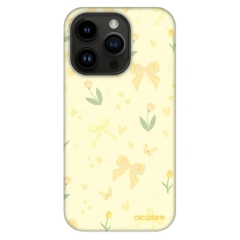 Szilikon tok erre a típusra Apple iPhone 14 Pro - Honey Blossom