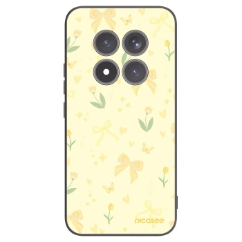 Picasee fekete szilikon tok az alábbi mobiltelefonokra Xiaomi Redmi Note 15 Pro+ - Honey Blossom