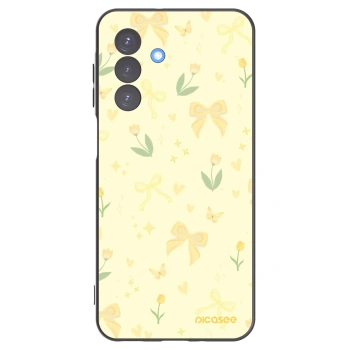 Picasee fekete szilikon tok az alábbi mobiltelefonokra Samsung Galaxy A17 5G - Honey Blossom
