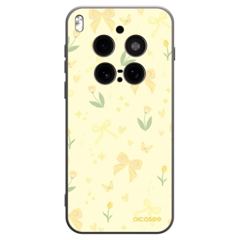 Picasee fekete szilikon tok az alábbi mobiltelefonokra Vivo X300 Pro - Honey Blossom