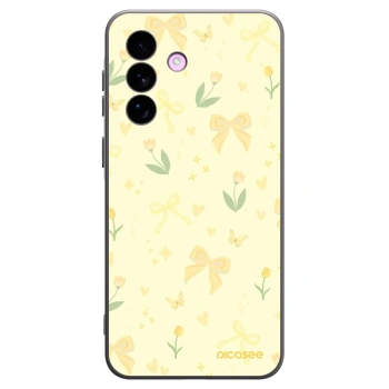Picasee fekete szilikon tok az alábbi mobiltelefonokra Samsung Galaxy A57 5G - Honey Blossom