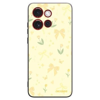 Picasee fekete szilikon tok az alábbi mobiltelefonokra Motorola Edge 60 Neo 5G - Honey Blossom