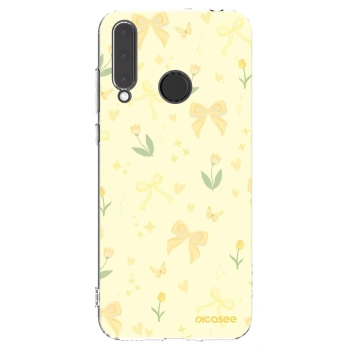 Picasee átlátszó szilikon tok az alábbi mobiltelefonokra Honor 20 Lite - Honey Blossom