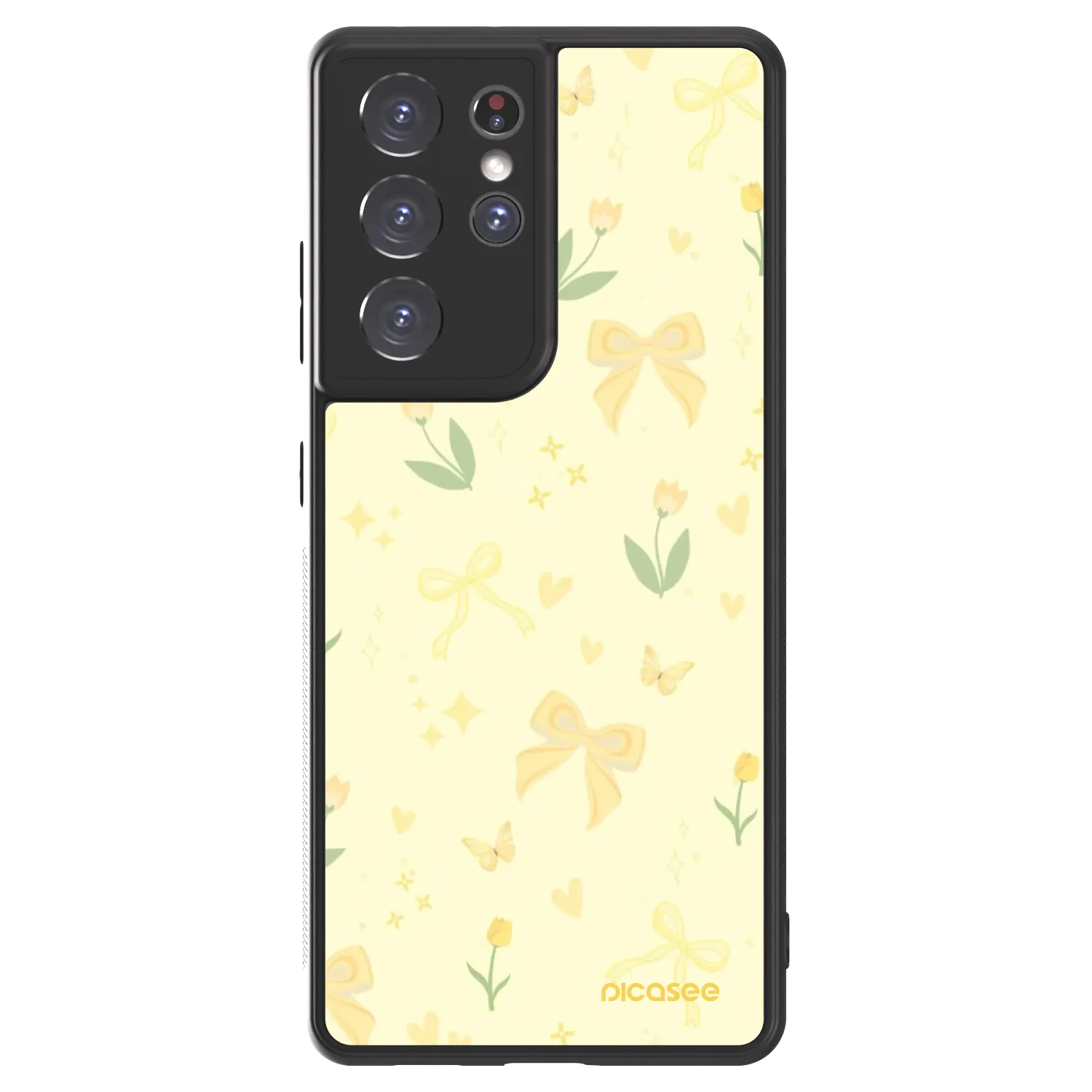 Picasee ULTIMATE CASE Samsung Galaxy S21 Ultra 5G G998B - készülékre - Honey Blossom