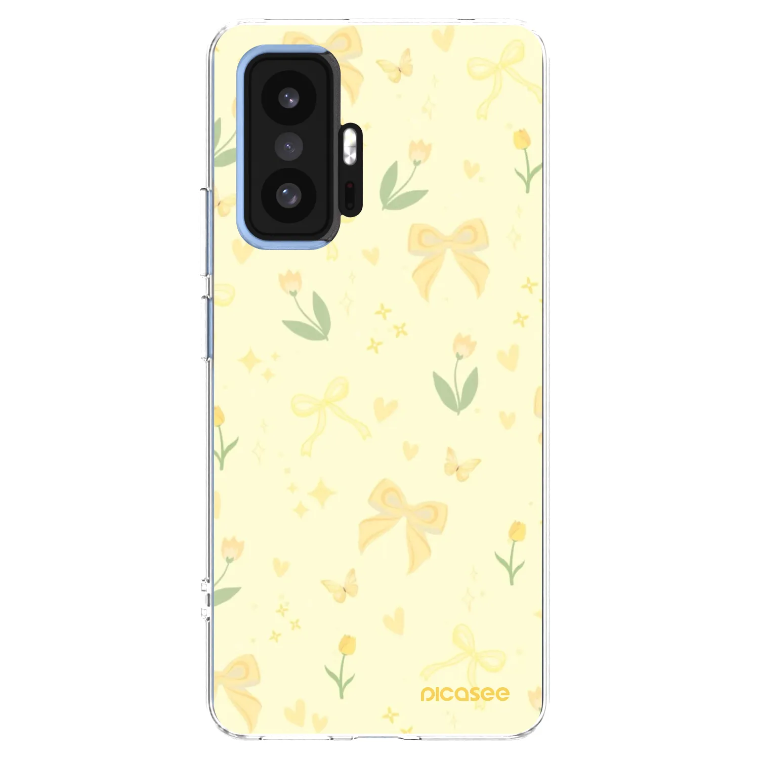 Picasee átlátszó szilikon tok az alábbi mobiltelefonokra Xiaomi 11T Pro - Honey Blossom