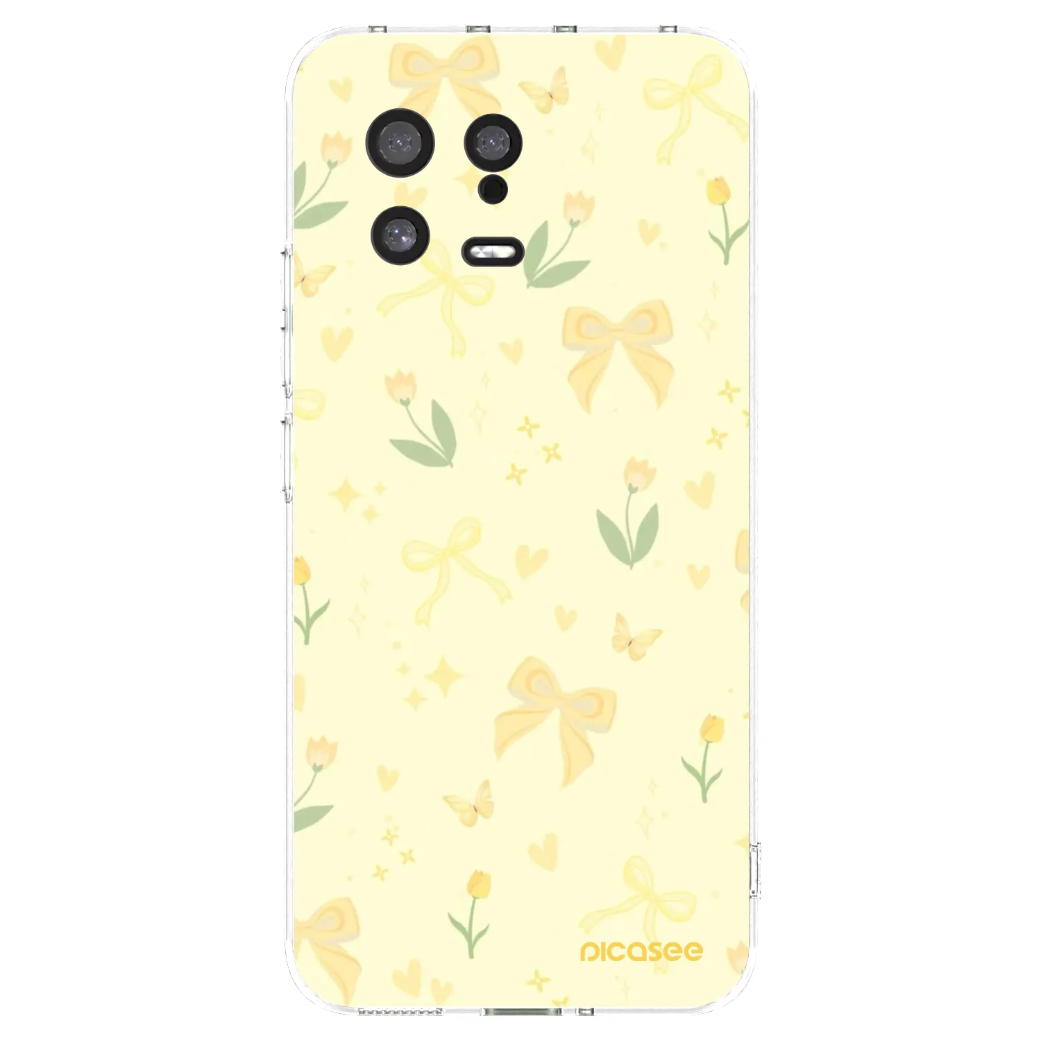 Picasee átlátszó szilikon tok az alábbi mobiltelefonokra Xiaomi 13 - Honey Blossom