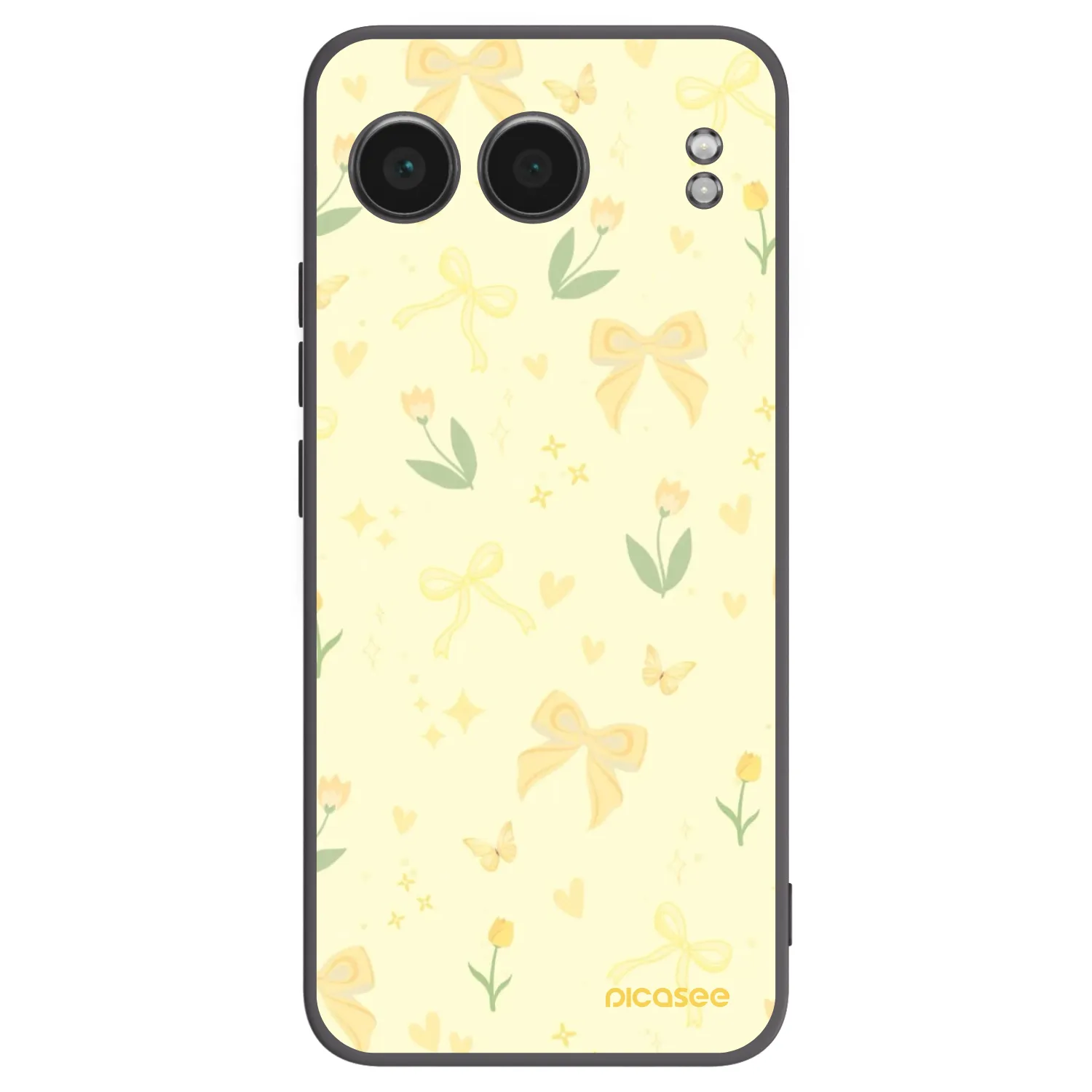 Picasee fekete szilikon tok az alábbi mobiltelefonokra OnePlus Nord 4 - Honey Blossom