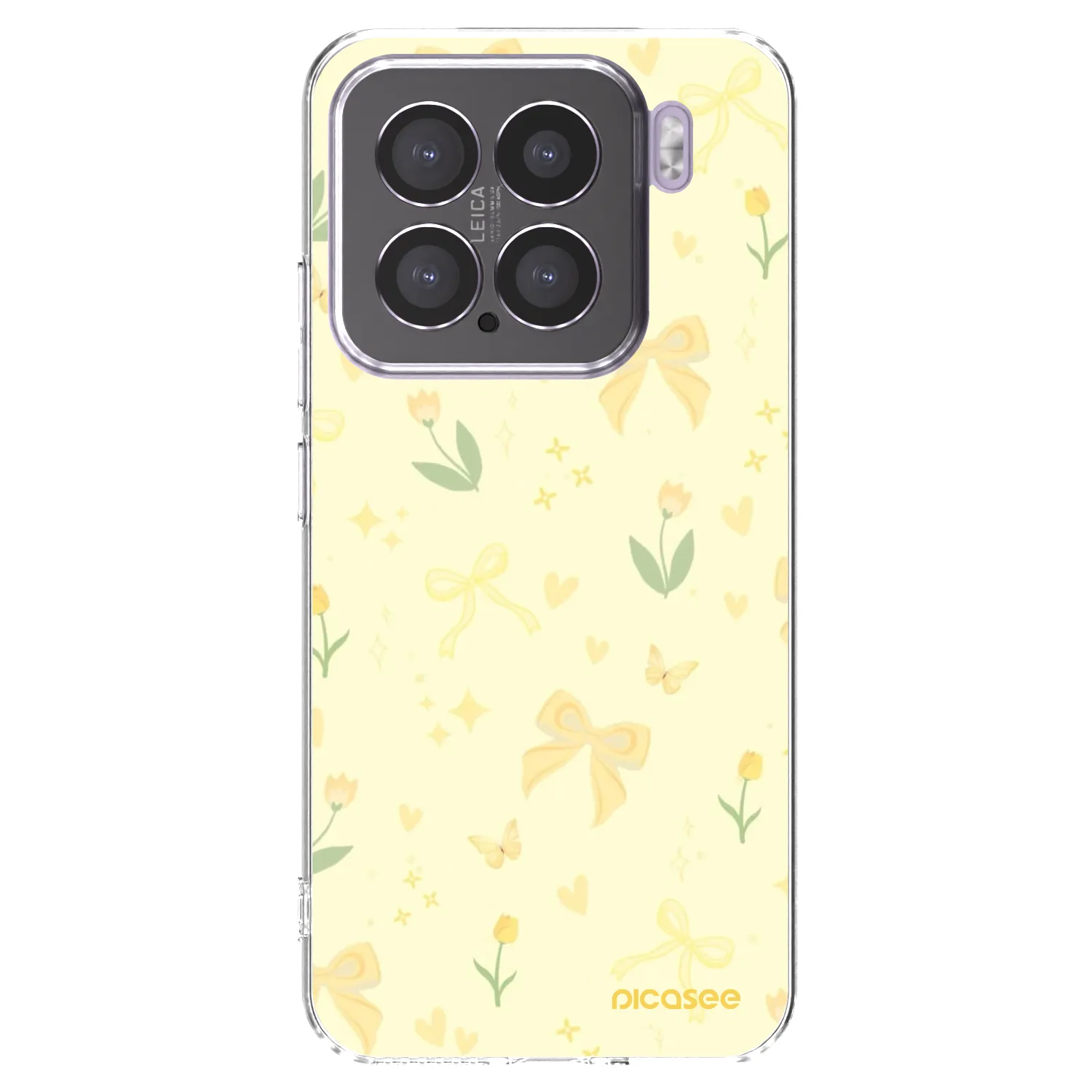 Picasee átlátszó szilikon tok az alábbi mobiltelefonokra Xiaomi 15 - Honey Blossom