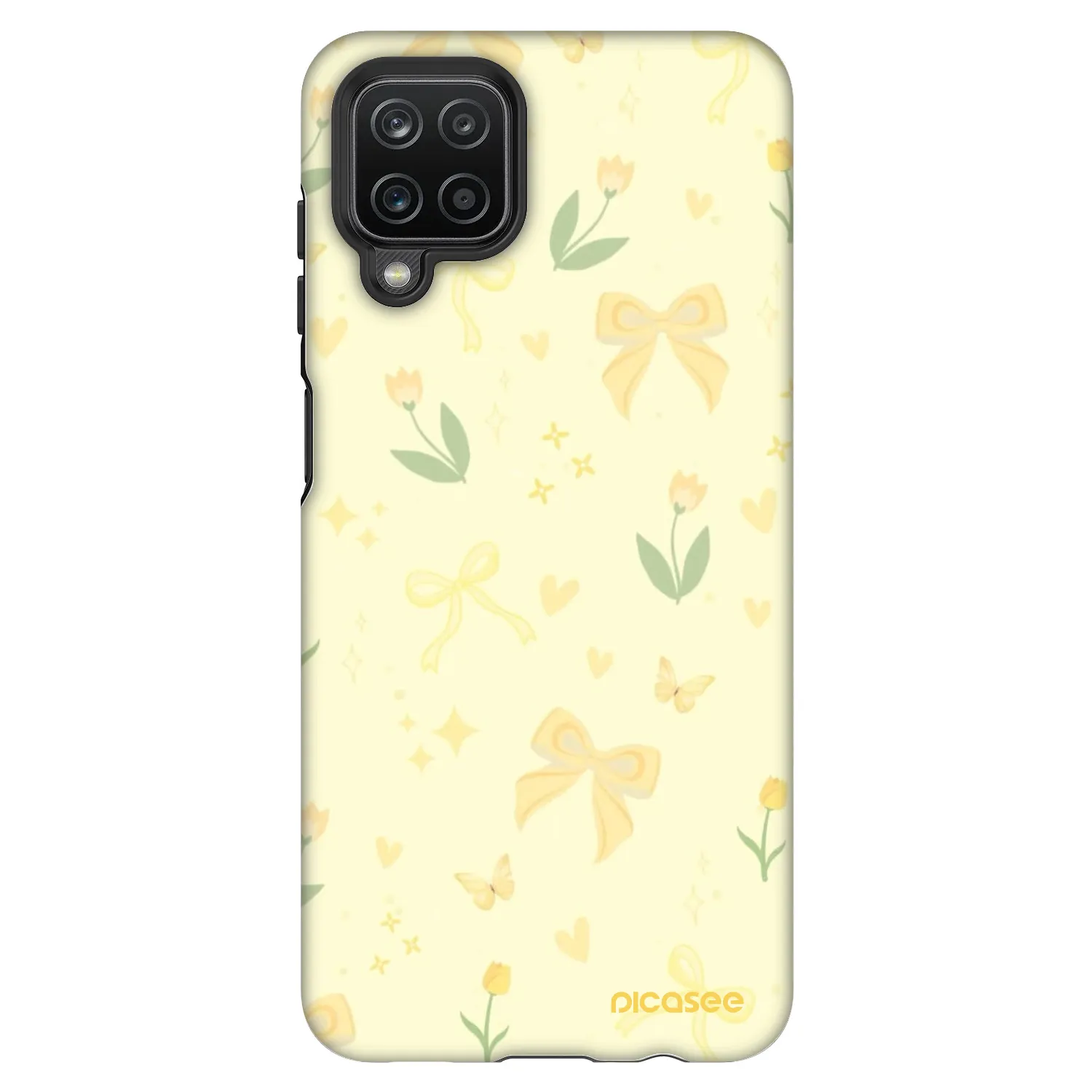 Picasee Fashion Case Samsung Galaxy A12 A125F - Honey Blossom