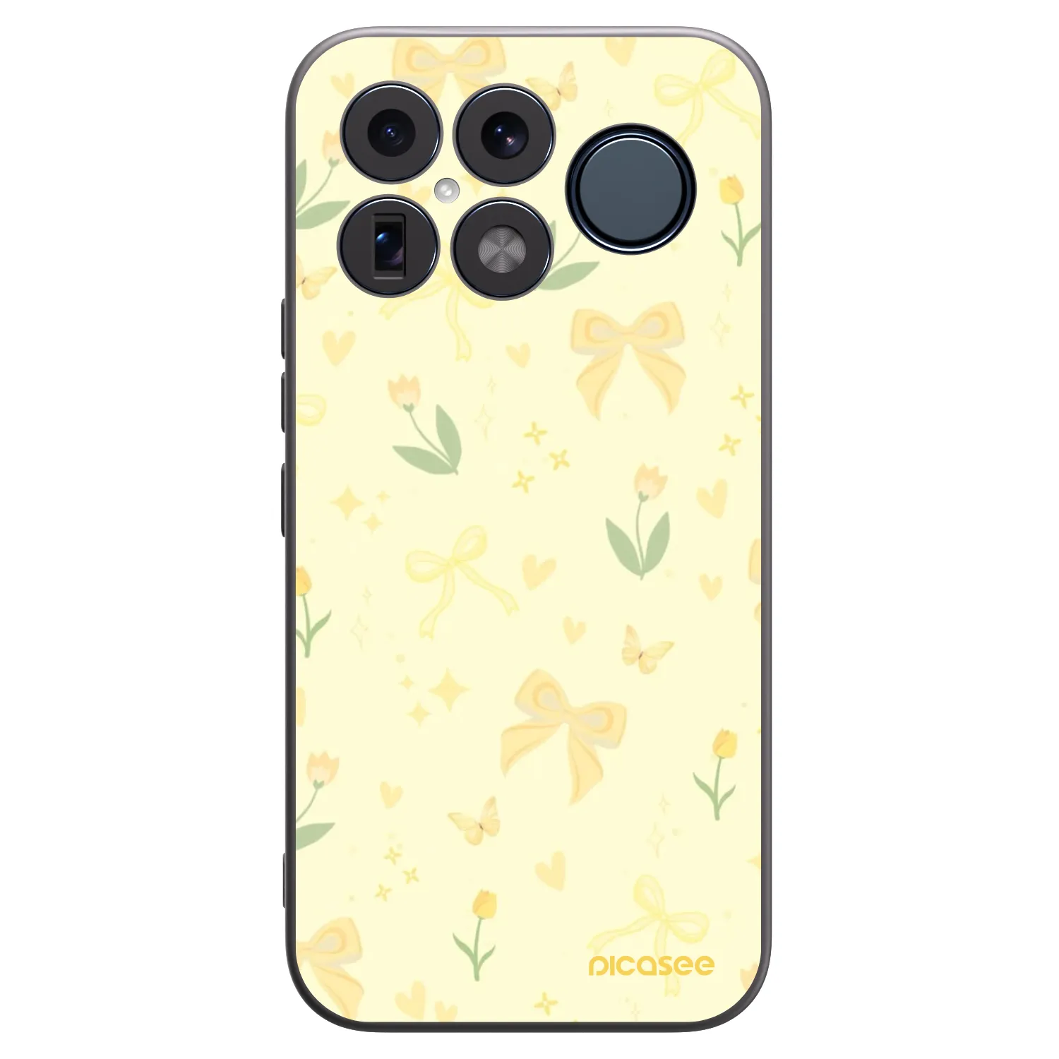 Picasee fekete szilikon tok az alábbi mobiltelefonokra Xiaomi Poco F8 Ultra - Honey Blossom