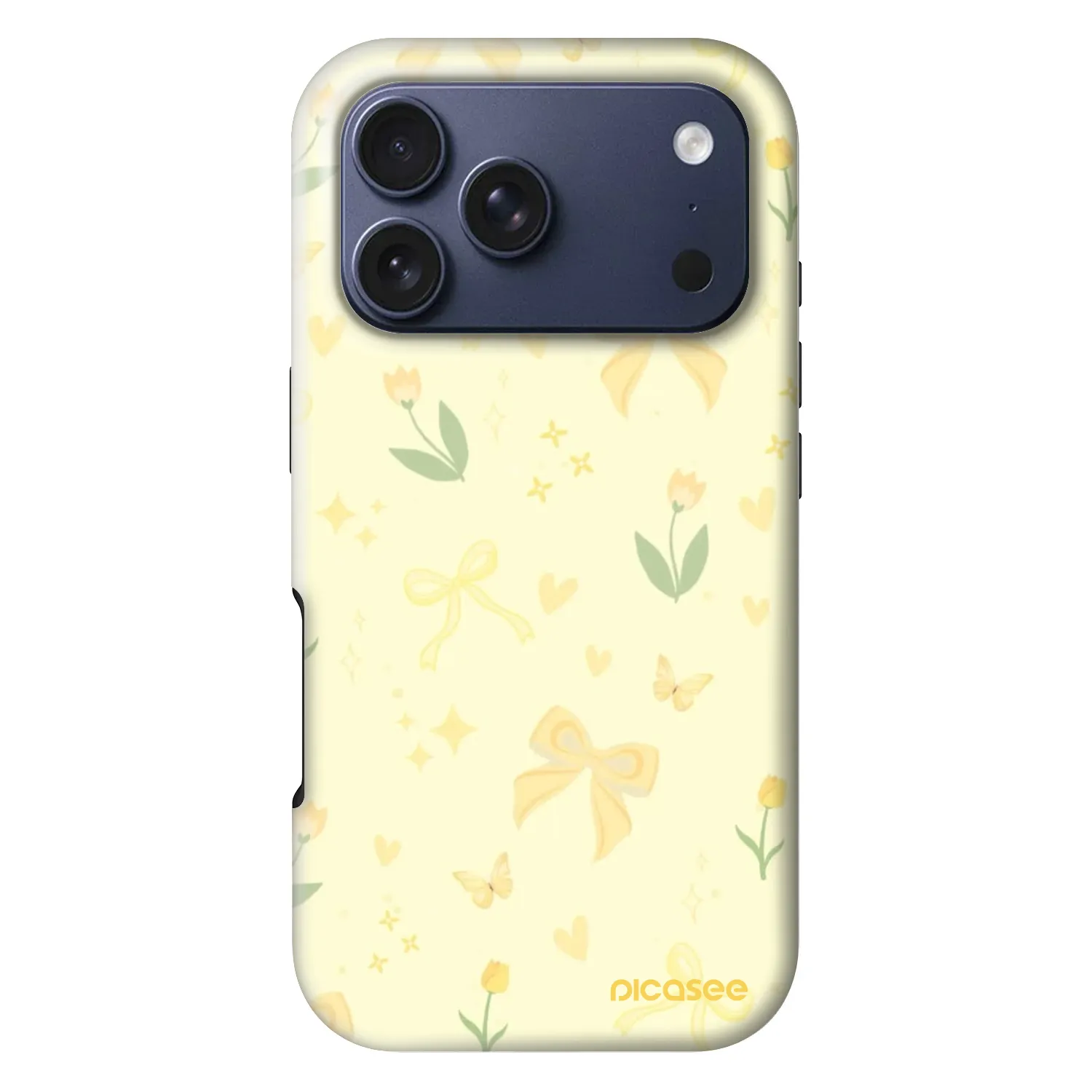 Picasee Fashion Case MagSafe Apple iPhone 18 Pro - Honey Blossom
