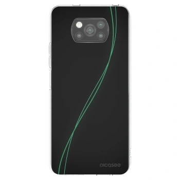 Picasee fekete szilikon tok az alábbi mobiltelefonokra Xiaomi Poco X3 - Be Different
