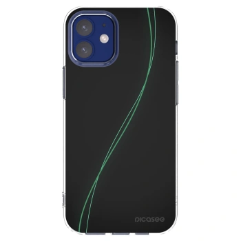 Picasee átlátszó szilikon tok az alábbi mobiltelefonokra Apple iPhone 12 mini - Be Different