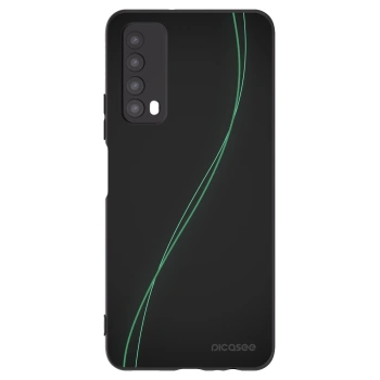 Picasee fekete szilikon tok az alábbi mobiltelefonokra Huawei P Smart 2021 - Be Different