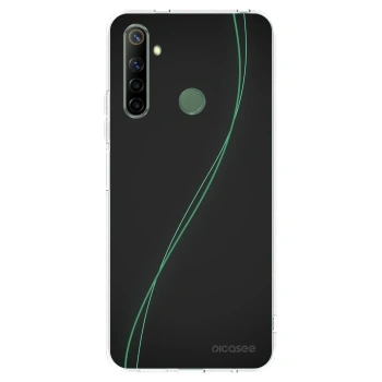 Picasee átlátszó szilikon tok az alábbi mobiltelefonokra Realme 6i - Be Different