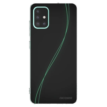 Picasee átlátszó szilikon tok az alábbi mobiltelefonokra Samsung Galaxy M31s - Be Different