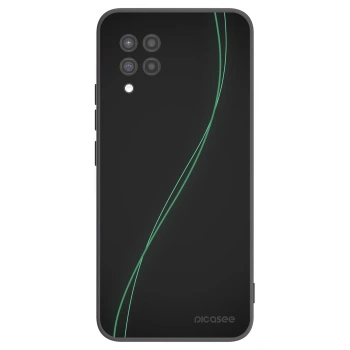 Picasee fekete szilikon tok az alábbi mobiltelefonokra Samsung Galaxy A42 A426B - Be Different