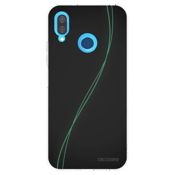 Picasee átlátszó szilikon tok az alábbi mobiltelefonokra Huawei P20 Lite - Be Different