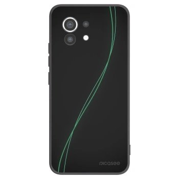 Picasee fekete szilikon tok az alábbi mobiltelefonokra Xiaomi Mi 11 - Be Different