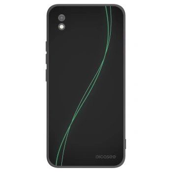 Picasee fekete szilikon tok az alábbi mobiltelefonokra Xiaomi Redmi 9AT - Be Different