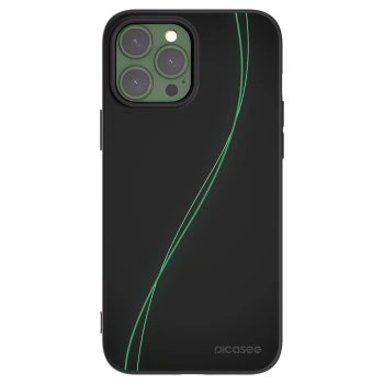 Picasee fekete szilikon tok az alábbi mobiltelefonokra Apple iPhone 13 Pro Max - Be Different