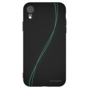 Picasee fekete szilikon tok az alábbi mobiltelefonokra Apple iPhone XR - Be Different