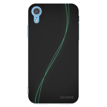 Picasee átlátszó szilikon tok az alábbi mobiltelefonokra Apple iPhone XR - Be Different