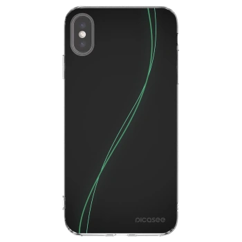 Picasee átlátszó szilikon tok az alábbi mobiltelefonokra Apple iPhone XS Max - Be Different