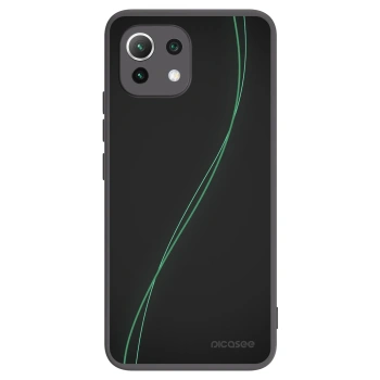 Picasee fekete szilikon tok az alábbi mobiltelefonokra Xiaomi 11 Lite 5G NE - Be Different