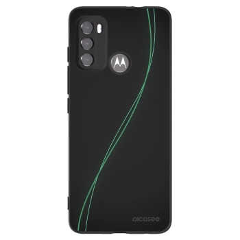 Picasee fekete szilikon tok az alábbi mobiltelefonokra Motorola Moto G60 - Be Different